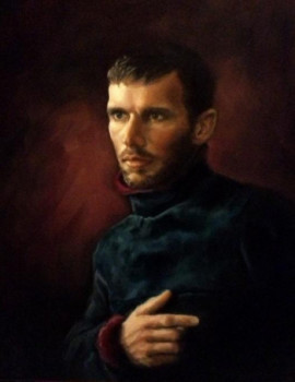 Obra contemporánea nombrada « Étude d'après une photo de David Seidner 2 », Hecho por VALLéE