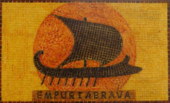 Obra contemporánea nombrada « Empuria Brava 3 », Hecho por NATHALIE JARRIGE