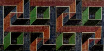 Obra contemporánea nombrada « Le labyrinthe », Hecho por NATHALIE JARRIGE
