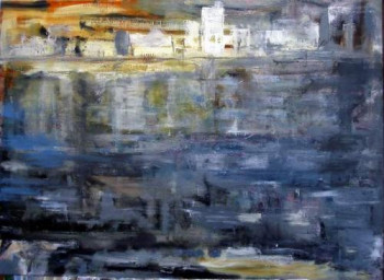 Obra contemporánea nombrada « Lagune », Hecho por GUILLOU