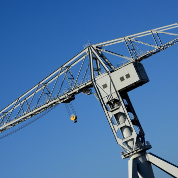 LA GRUE GRISE PORT DE NANTES En el sitio ARTactif