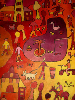 Obra contemporánea nombrada « Tervueren », Hecho por FRED