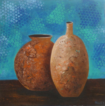 Obra contemporánea nombrada « POTERIES », Hecho por MIREILLE MAURY