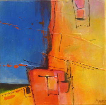 Obra contemporánea nombrada « PETITE VISION », Hecho por MIREILLE MAURY
