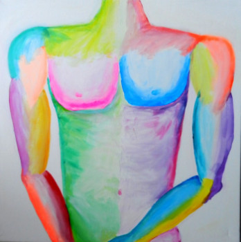 Obra contemporánea nombrada « nu 1 », Hecho por DAUTHEVILLE