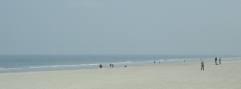 PROMENADE SUR LA PLAGE 1 (trouville) En el sitio ARTactif