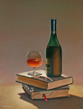 Obra contemporánea nombrada « LE COGNAC 2 », Hecho por GAUTIER