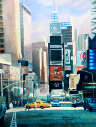 Obra contemporánea nombrada « New York "Blackout" », Hecho por MAXENCE GERARD