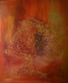 Obra contemporánea nombrada « Arbre de vie », Hecho por DANIELLE BOTBOL