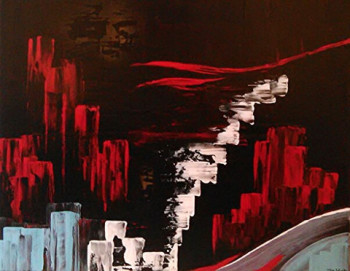 Obra contemporánea nombrada « Ange gardien », Hecho por FLORE SCHNEIDER
