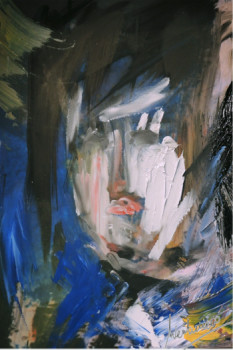Obra contemporánea nombrada « L ENIGMATIQUE », Hecho por CARLO AVENTURIERO