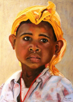 Obra contemporánea nombrada « Diego », Hecho por MATZARIAN PATRICIA