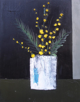 Obra contemporánea nombrada « Mimosa », Hecho por ASCOPA
