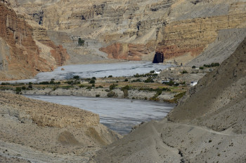 Village dans la vallée de la KALI GANDAKI En el sitio ARTactif