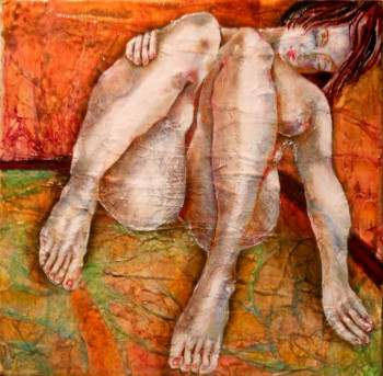 Obra contemporánea nombrada « Topless Juliette », Hecho por MARAVALPA