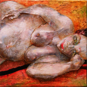 Obra contemporánea nombrada « Topless Azédine », Hecho por MARAVALPA
