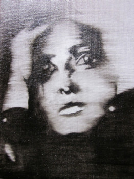 Obra contemporánea nombrada « PORTRAIT », Hecho por BRIGITTE WEYRICH