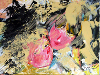 Obra contemporánea nombrada « TENDRESSE MATERNELLE », Hecho por CARLO AVENTURIERO