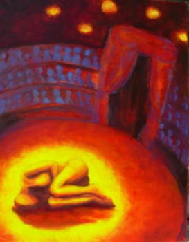Obra contemporánea nombrada « le cirque de l'indifférence », Hecho por ANNAGOL