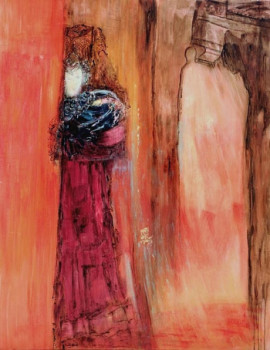 Obra contemporánea nombrada « Mystere vénittien », Hecho por MAGUY HERAUD.MARGAUX