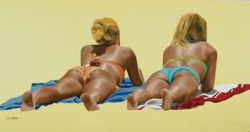 Obra contemporánea nombrada « Bronzage », Hecho por RICHARD