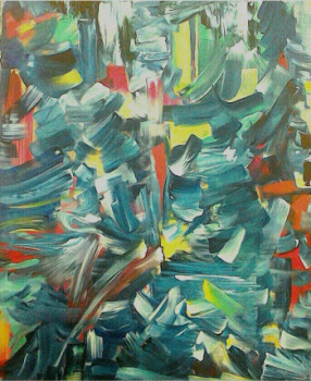 Obra contemporánea nombrada « Comètes », Hecho por NINON