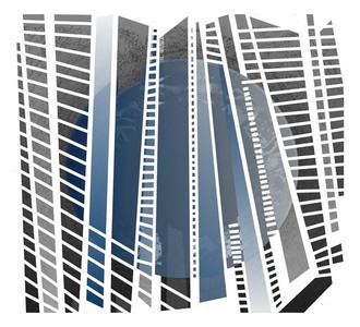 Obra contemporánea nombrada « Grille expo », Hecho por ZIA