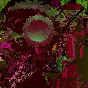 Obra contemporánea nombrada « Fusion noire », Hecho por ZIA