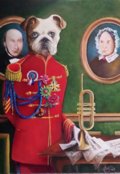 Obra contemporánea nombrada « Le vrai beau père du Sergent Pepper », Hecho por MAAKO