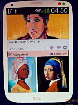 Obra contemporánea nombrada « Epoque epique », Hecho por MAAKO