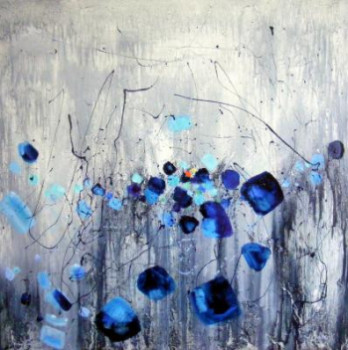 Obra contemporánea nombrada « Cascade de gemmes », Hecho por ALBUR