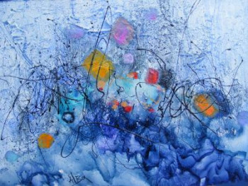 Obra contemporánea nombrada « Vers l'inconnu », Hecho por ALBUR