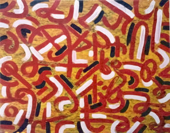 Obra contemporánea nombrada « Filtre d'amour. », Hecho por TAZI
