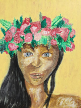Obra contemporánea nombrada « La femme des îles », Hecho por BABOOSHKA