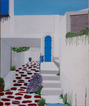 Obra contemporánea nombrada « La ruelle », Hecho por SOSO