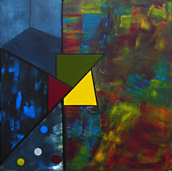 Obra contemporánea nombrada « Antagonisme », Hecho por KAPY