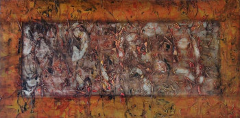 Obra contemporánea nombrada « Le murmure des absents », Hecho por J.CLAUDE SAVI