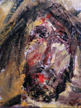 Obra contemporánea nombrada « le guerrier », Hecho por CARLO AVENTURIERO