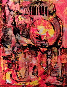 Obra contemporánea nombrada « L'éternel périple », Hecho por J.CLAUDE SAVI