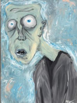 Obra contemporánea nombrada « Effraies », Hecho por BABOOSHKA