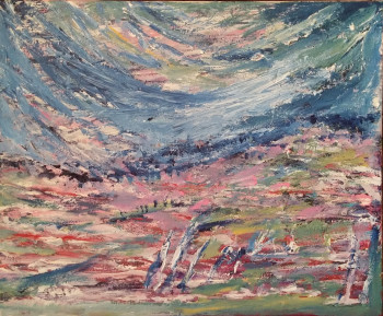 Obra contemporánea nombrada « Voyage 08 », Hecho por MIRA PIOTROWSKA