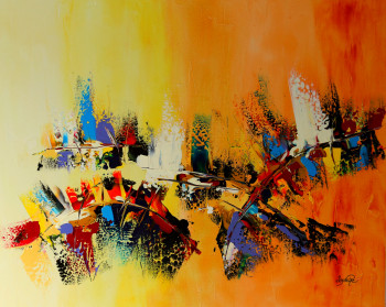 Obra contemporánea nombrada « Evanescence », Hecho por SOPHINE