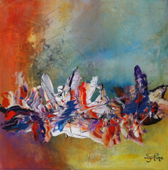 Obra contemporánea nombrada « Symbiose », Hecho por SOPHINE