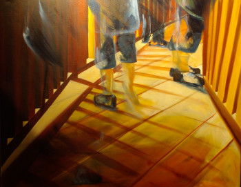 Obra contemporánea nombrada « emergence d'un présent presque absent III », Hecho por STUDIODEVIRGINIE