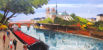 Obra contemporánea nombrada « notre dame 2 », Hecho por LOUIS MAGRE