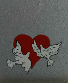 Obra contemporánea nombrada « Offrir pour la St Valentin N° 1 », Hecho por ANGELINO CAMPIGOTTO