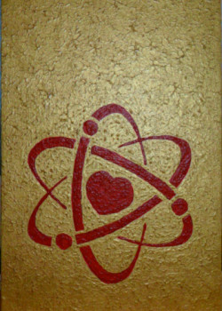 Obra contemporánea nombrada « Offrir pour la St Valentin N°14 », Hecho por ANGELINO CAMPIGOTTO