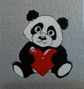 Obra contemporánea nombrada « Offrir pour la St Valentin N° 33 », Hecho por ANGELINO CAMPIGOTTO