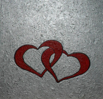Obra contemporánea nombrada « Offrir pour la St Valentin N° 47 », Hecho por ANGELINO CAMPIGOTTO