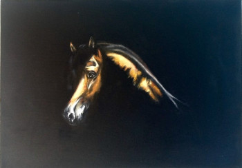 Obra contemporánea nombrada « AF0004 - La réussite », Hecho por SYLVIE ACTIS BARONE